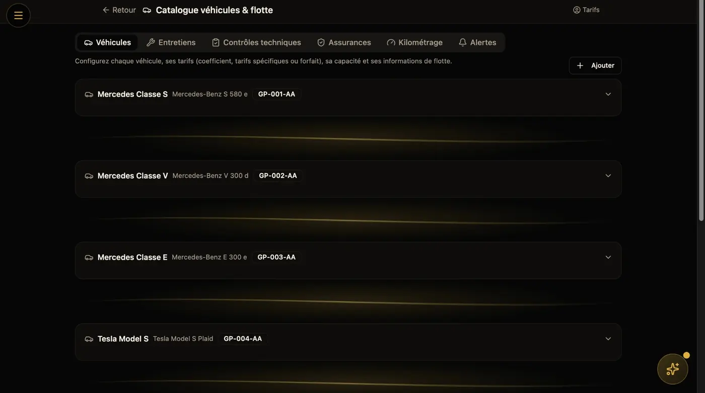 Gestion de flotte
